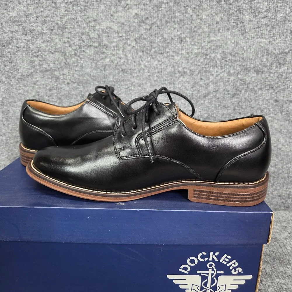 NEW Dockers Mens Fairway Business Dress‎ Lace-up Plain Toe Oxford Shoe 7.5